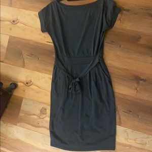 Blue light cotton dress
